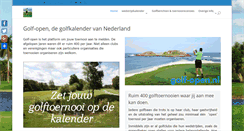 Desktop Screenshot of golf-open.nl