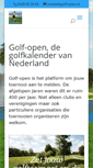 Mobile Screenshot of golf-open.nl